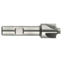 1/2" Radius - 1-1/2 x 3/4" Shank - HSS - Corner Rounding EM - 4 FL Uncoated - First Tool & Supply