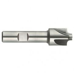 1/8" Radius - 5/8 x 1/2" Shank - HSS - Corner Rounding EM - 4 FL Uncoated - First Tool & Supply