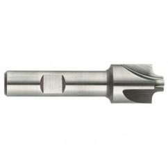 5mm Radius - 7/8 x 1/2" Shank - HSS - Corner Rounding EM - 4 FL Uncoated - First Tool & Supply