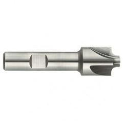 3.5mm Radius - 3/4 x 1/2" Shank - HSS - Corner Rounding EM - 4 FL Uncoated - First Tool & Supply