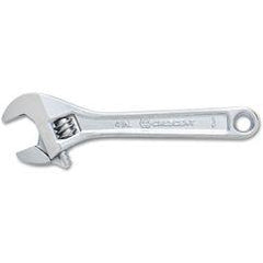 6" CHROME FINISH ADJUSTABLE WRENCH - First Tool & Supply