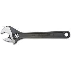 12" BLACK OXIDE FINISH ADJ WRENCH - First Tool & Supply