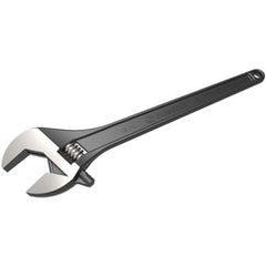 18" FINISH TAPERD HANDLE ADJ WRENCH - First Tool & Supply