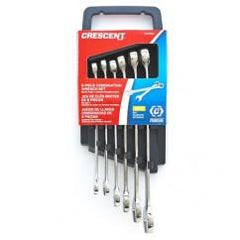 6PC COMBINATION WRENCH SET SAE - First Tool & Supply