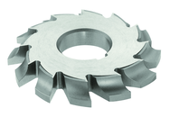 1/2 Radius - 4-1/4 x 3/4 x 1-1/4 - HSS - Right Hand Corner Rounding Milling Cutter - 10T - TiN Coated - First Tool & Supply