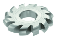 5/8 Radius - 6 x 1-1/4 x 1-1/4 - HSS - Convex Milling Cutter - Large Diameter - 14T - TiCN Coated - First Tool & Supply