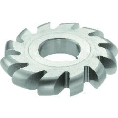 5/8 Radius - 6 x 1-1/4 x 1-1/4 - HSS - Convex Milling Cutter - Large Diameter - 14T - Uncoated - First Tool & Supply
