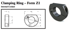 VDI Clamping Ring - Form Z1 (Internal Coolant) - Part #: CNC86 63.12360 - First Tool & Supply