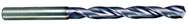 3.7mm Dia. - Solid Carbide 8xD High Performance Drill-TiAlN - First Tool & Supply