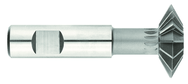 1" x 3/8 x 1/2 Shank - HSS - 90 Degree - Double Angle Shank Type Cutter - 12T - TiN Coated - First Tool & Supply