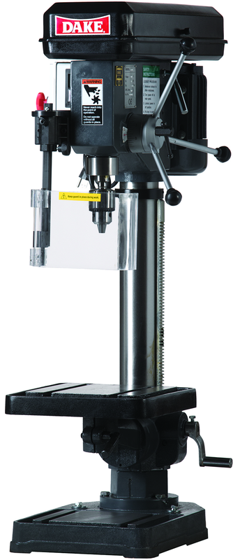 15" Step Pulley Bench Model Drill Press-TB-16 -  5/8" Drill Capacity, 1/2HP, 110V 1PH Motor - First Tool & Supply