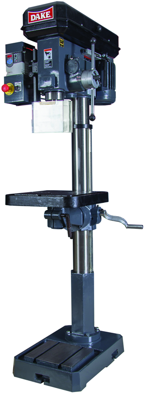 18" Floor Model Step Pulley Drill Press - 9 Speeds (270-2000RPM), 1" Drill Capacity,  1HP 110V 1PH ONLY Motor - First Tool & Supply