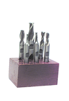 6 Pc. M42 Double-End End Mill Set - First Tool & Supply