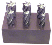 6 Pc. HSS Reduced Shank End Mill Set - First Tool & Supply