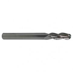 5mm TuffCut AL 3 Fl Ctr Cut Ball Al End Mill Necked - First Tool & Supply