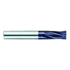 1/4" Dia. - 2-1/2" OAL - TiAlN CBD - Roughing HP End Mill - 3 FL - First Tool & Supply