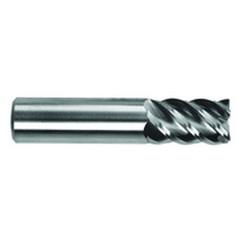 1/4" Dia. - 2-1/2" OAL - AlTiN - CBD - 60° Helix HP End Mill - 3 FL - First Tool & Supply