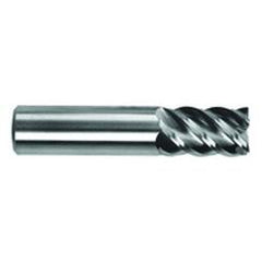 9/16" Dia. - 3-1/2" OAL - CBD - 60° Helix HP End Mill - 3 FL - First Tool & Supply