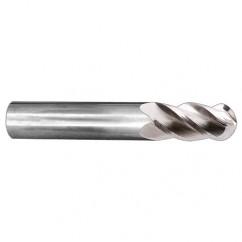 5/16" Dia. - 2-1/2" OAL - Ball Nose SE AlTiN 40° Helix CBD EM - 4 FL - First Tool & Supply