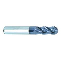 5/8" Dia. - 3-1/2" OAL - AlTiN CBD-Vari Helix-BE HP End Mill-4 FL - First Tool & Supply