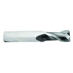 5/16 Dia. x 2-1/2 Overall Length 2-Flute .030 C/R Solid Carbide SE End Mill-Round Shank-Center Cut-AlTiN - First Tool & Supply