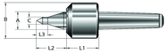 PLC-HDA-ELSP-MT3 - Heavy Duty - Live Center - First Tool & Supply