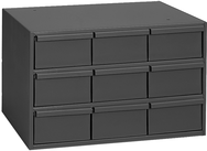 10-7/8 x 11-5/8 x 17-1/4'' (9 Compartments) - Steel Modular Parts Cabinet - First Tool & Supply