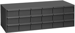 11-5/8" Deep - Steel - 18 Drawer Cabinet - for small part storage - Gray - First Tool & Supply