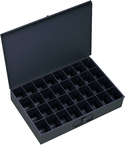 18 x 12 x 3'' - 32 Compartment Steel Boxes - First Tool & Supply