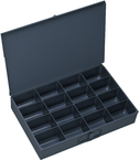 18 x 12 x 3'' - 16 Compartment Steel Boxes - First Tool & Supply