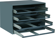 20 x 15-3/4 x 15'' - Steel Rack for Steel Compartment Boxes - First Tool & Supply