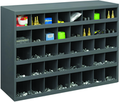 23-7/8 x 12 x 33-3/4'' (40 Compartments) - Steel Compartment Bin Cabinet - First Tool & Supply