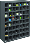 42 x 12 x 33-3/4'' (56 Compartments) - Steel Compartment Bin Cabinet - First Tool & Supply