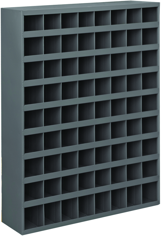 42 x 12 x 33-3/4'' (72 Compartments) - Steel Compartment Bin Cabinet - First Tool & Supply