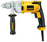 #DWD220 - 10.5 No Load Amps - 0 - 1200 RPM - 1/2" Keyed Chuck - Corded Reversing Drill - First Tool & Supply