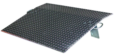 Aluminum Dockplates - #E4848 - 2600 lb Load Capacity - Not for use with fork trucks - First Tool & Supply