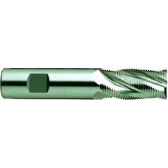 3/4 X 3/4 X 1-5/8 X 3-7/8 4Fl Reg CC Fine Rougher M42 TiAlN-Futura Coated - First Tool & Supply