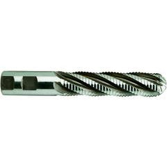 3/4 X 3/4 X 3 X 5-1/4 4 Fl Long SE Ball Rougher TiN-Coated - First Tool & Supply
