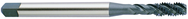 M8 x 1 25 Dia. - D5 3 Fl Spiral Flute Modi Bottom SS 28-38Rc Steam Oxide - First Tool & Supply