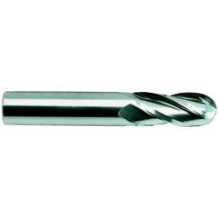 1/4 X 1/4 X 3/4 X 2-1/2 4Fl Reg SE Ball St CBD EM - - First Tool & Supply