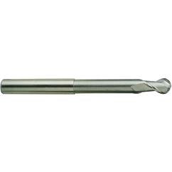 1/2 X 1/2 X 5 N.240 2Fl H-37 Ball Extended Neck Alu-Power EM - - First Tool & Supply