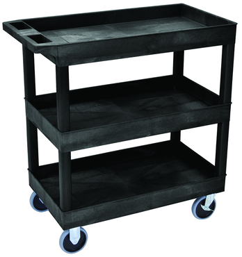 Utility Cart Tub Shelf - 32-1/4 x 18 x 37-1/4" - First Tool & Supply