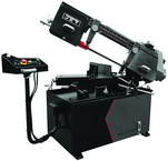 8 x 13" Mitering Bandsaw 45° Right Head Movement; Variable 80-310 Blade Speeds (SFPM) 30" Bed Height; 1-1/2HP; 115/230V; 1PH CSA/UL Certified Motor Prewired 115V - First Tool & Supply