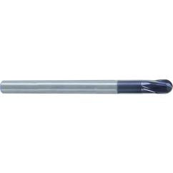 1/8 X 1/4 X 1/5 X 2-1/2 X 1/4 X .121 2Fl H-15 Ball Nose X-Power For Over Hrc55 - First Tool & Supply