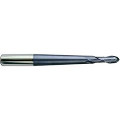 1/4-1/2-3/4-7-3/4 2Fl H - 30 Pencil Neck Ball X-Power End Mill - First Tool & Supply