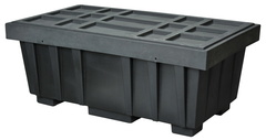 110 GAL SPILL KIT BOX BLACK W/COVER - First Tool & Supply