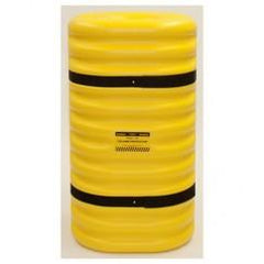 9" COLUMN PROTECTOR ROUND YELLOW - First Tool & Supply