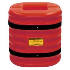 12" COLUMN PROTECTOR RED 24" HIGH - First Tool & Supply