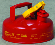 #UI4S; 2 Quart Capacity - Type I Safety Can - First Tool & Supply