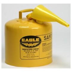 5 GAL TYPE I SAFETY CAN W/FUNNEL - First Tool & Supply